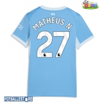 Manchester City Matheus Nunes #27 Hjemmedrakt Dame 2026-27 Kortermet